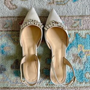 Jennifer Chamandi White Shoes